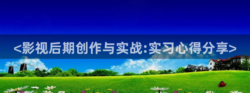 4480yy私人电影：<影视后期创作与实战:实习心得分享>